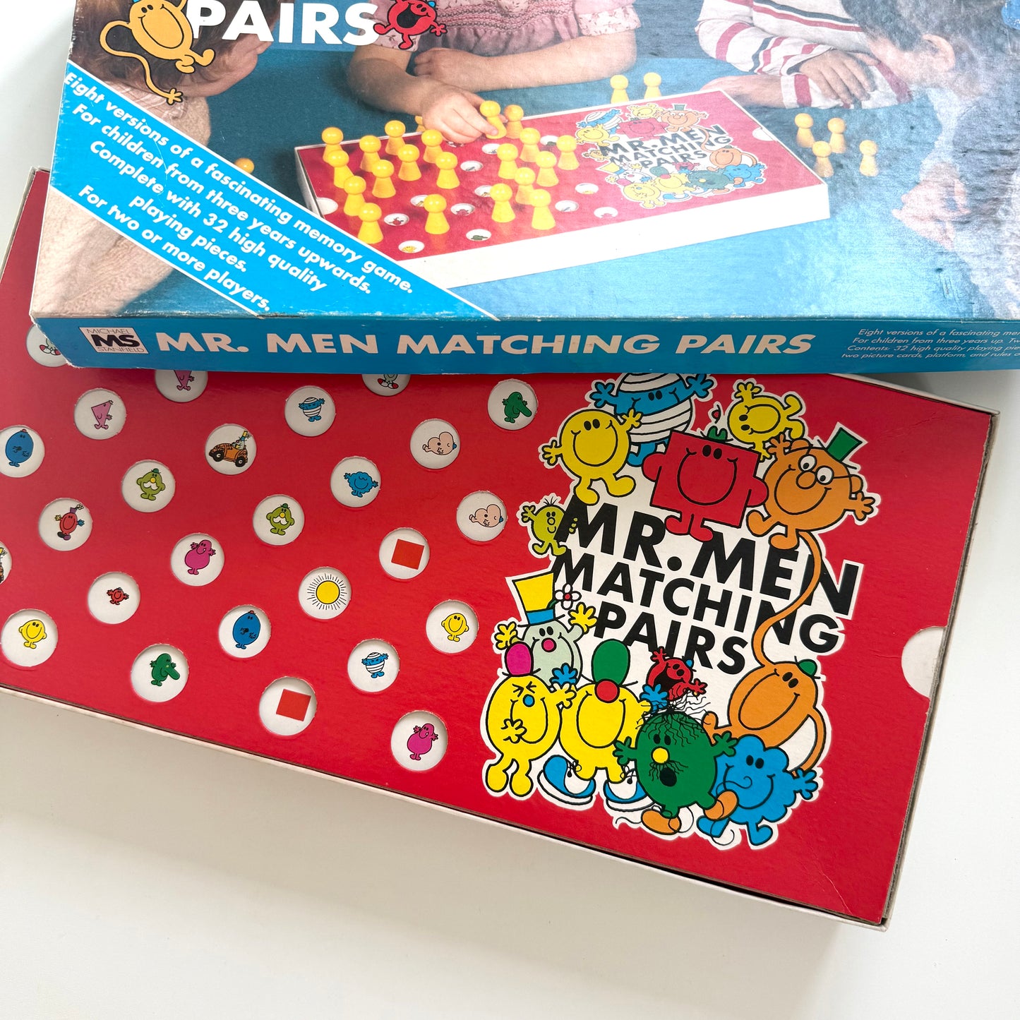 Vintage 1982 mr men board game