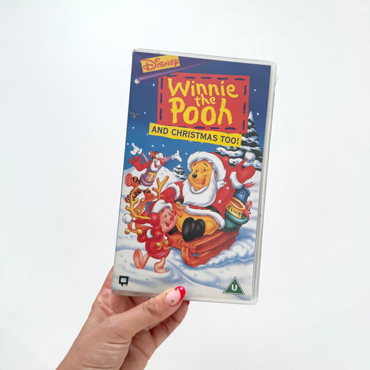 Vintage Winnie the Pooh vhs tape