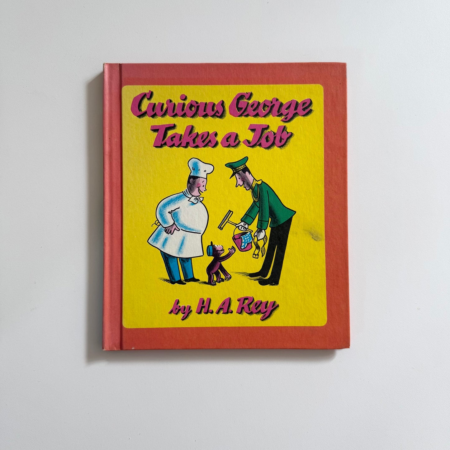 Vintage curious George book