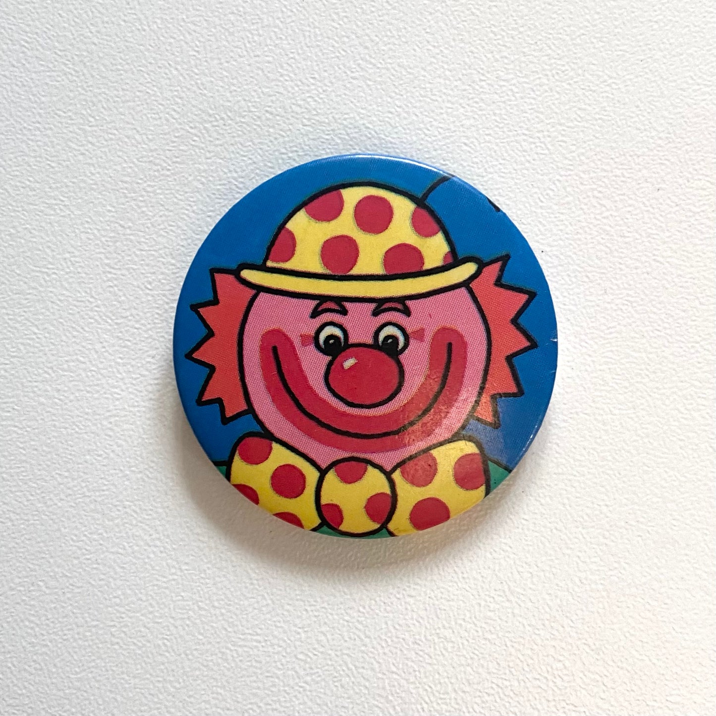 Vintage clown badge