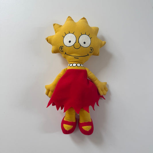 Vintage Lisa Simpson soft toy