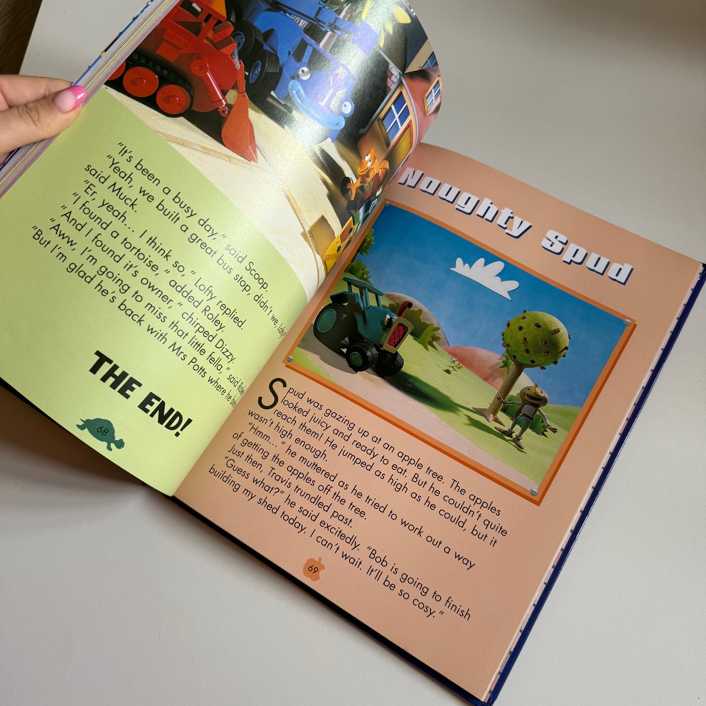 Vintage 2002 Bob the builder a4 book