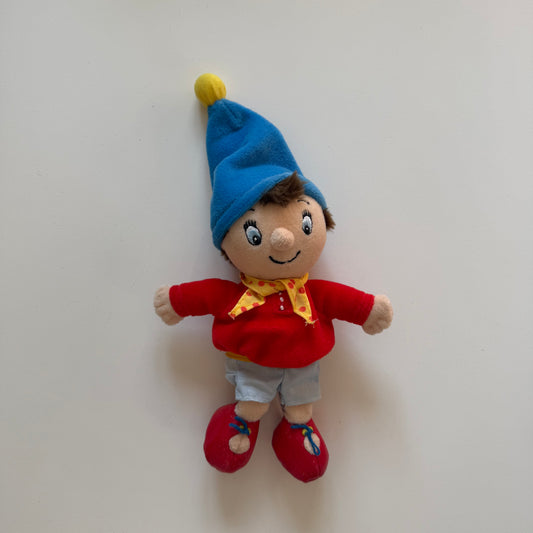 Vintage noddy plush doll with bell in the hat.