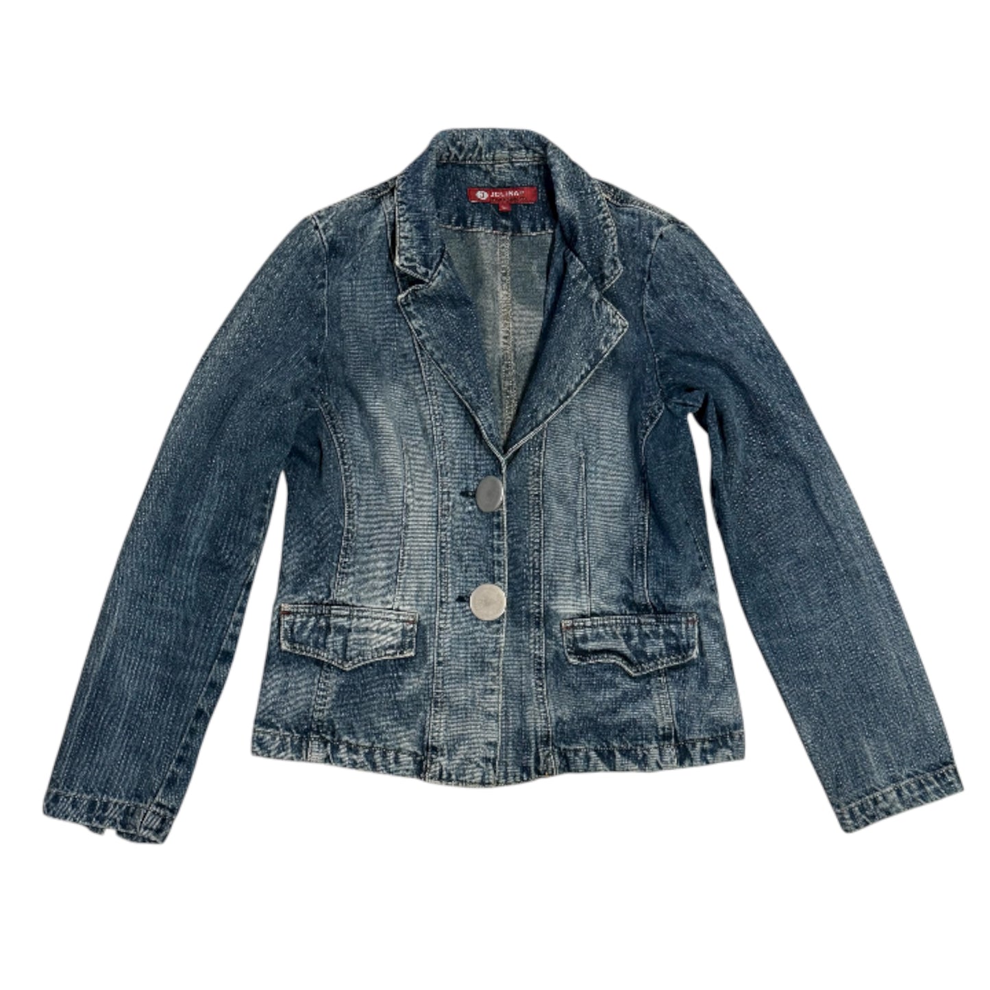 Vintage Y2K denim jacket. Size 8