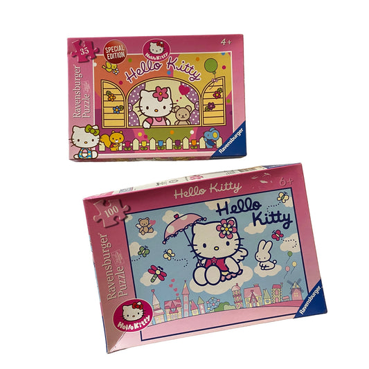 Set of two hello Kitty puzzles
