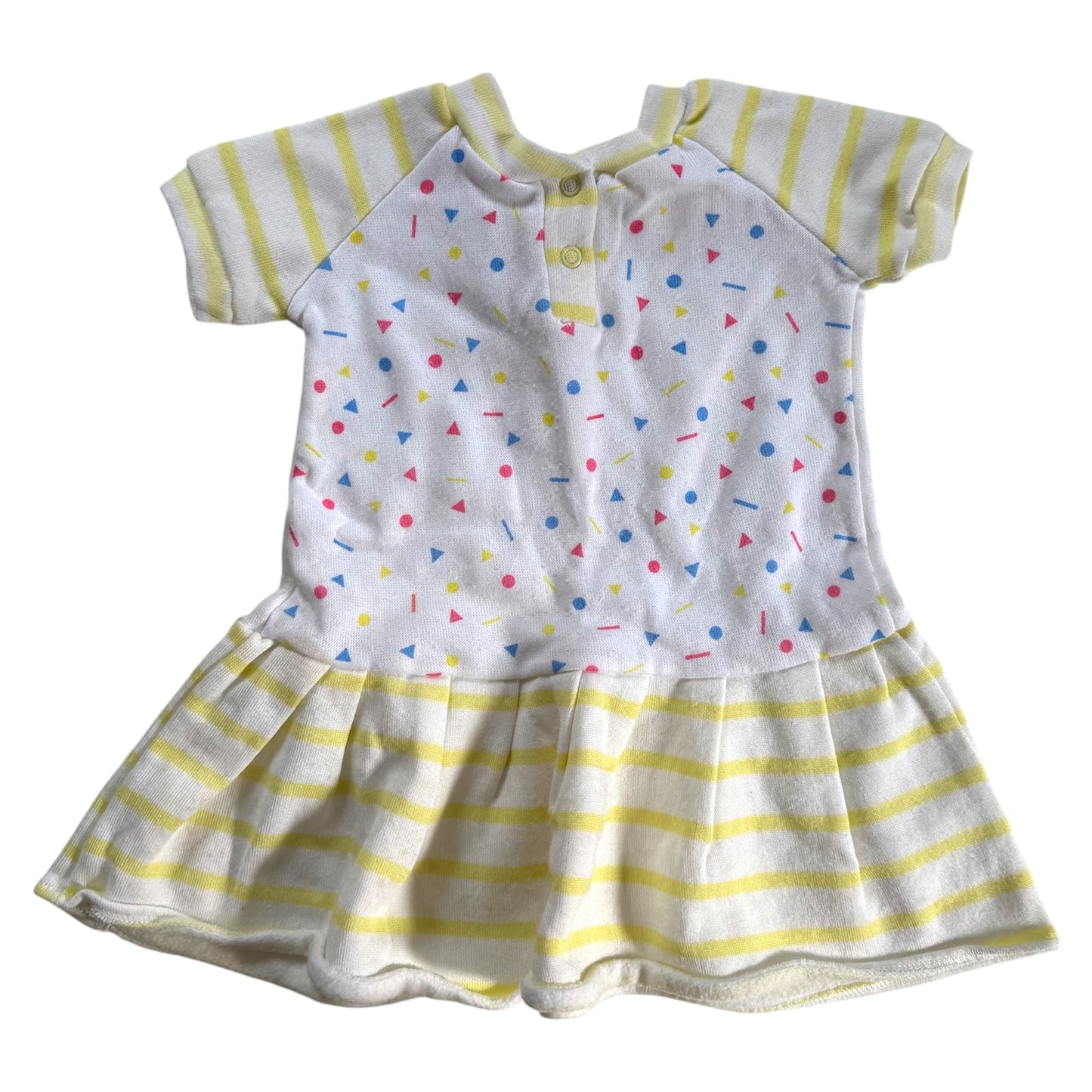 Vintage patterned dress. Size 18 months