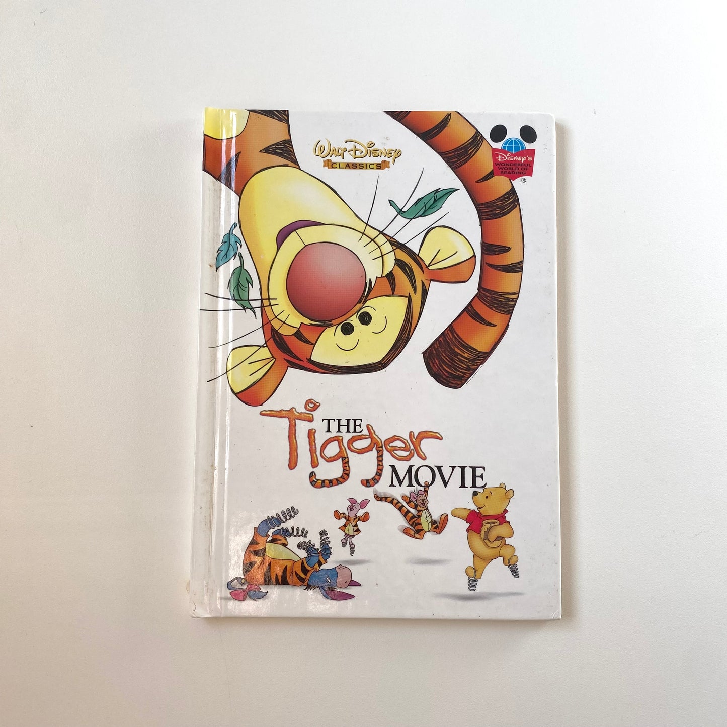 Vintage 2000 Disney tigger the movie book