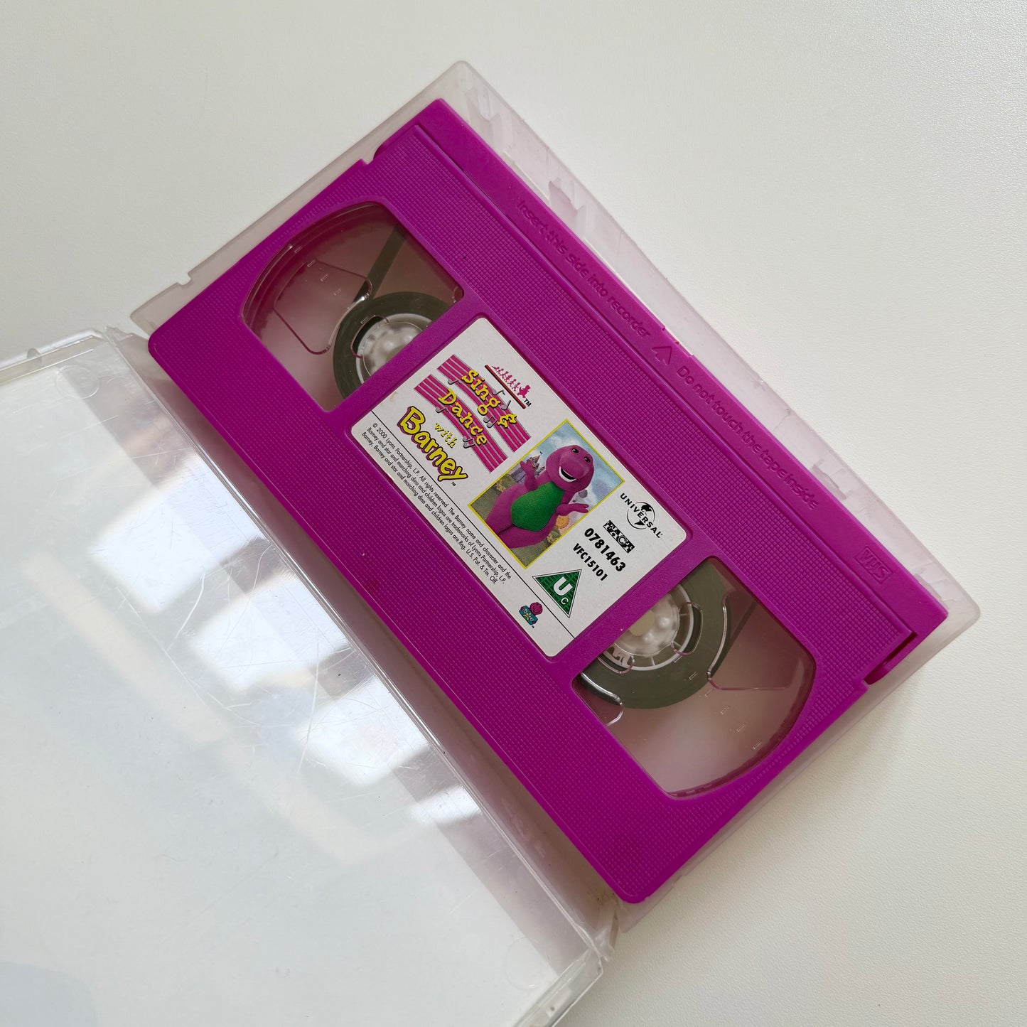 Vintage 2000 Barney vhs tape