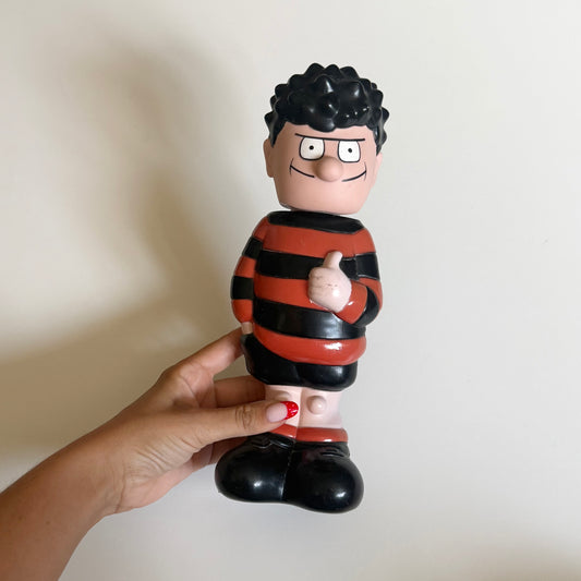Vintage 1990 Dennis the menace figure ( old bubble bath!)