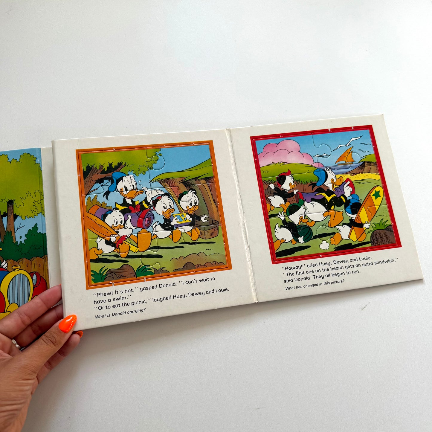 Vintage Walt Disney jigsaw book