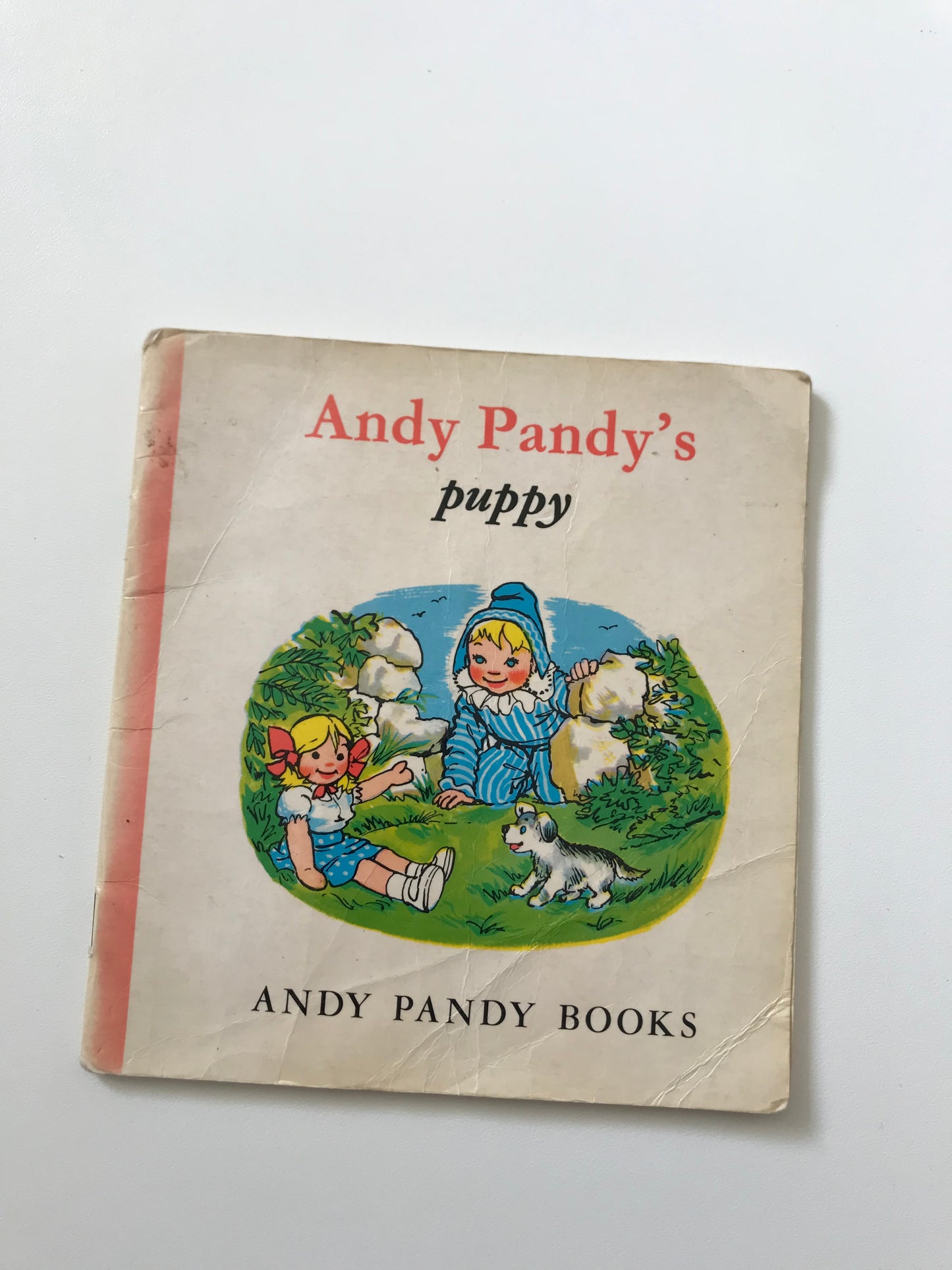 Vintage rare 1972 mini paperback Andy Pandy book