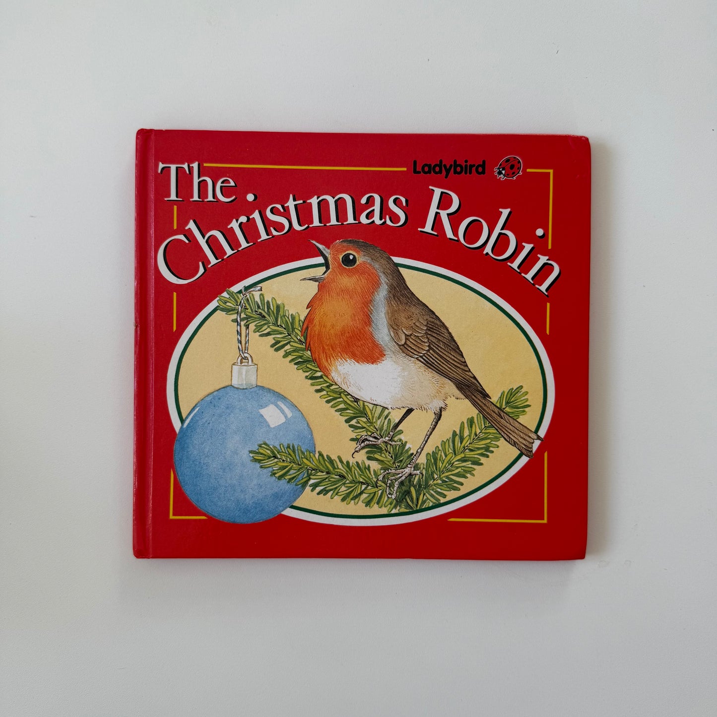 Vintage 1988 Ladybird Christmas robin.