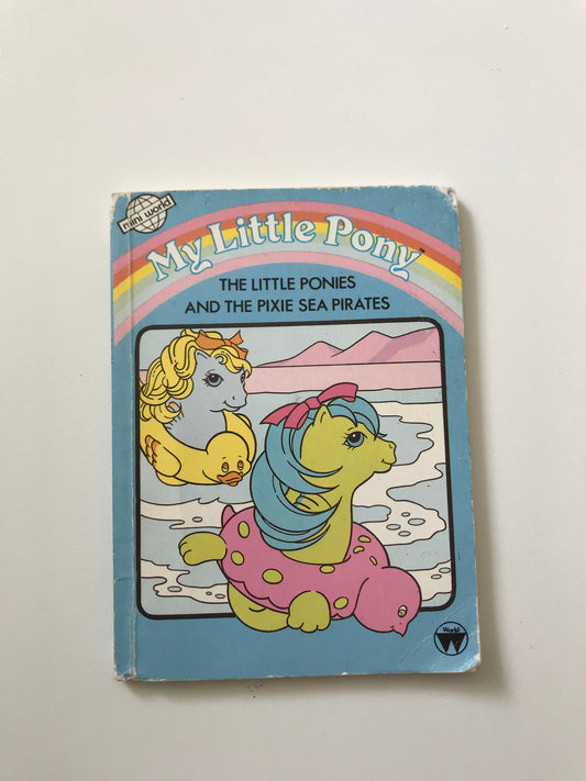 Vintage 1986 my little pony paperback book