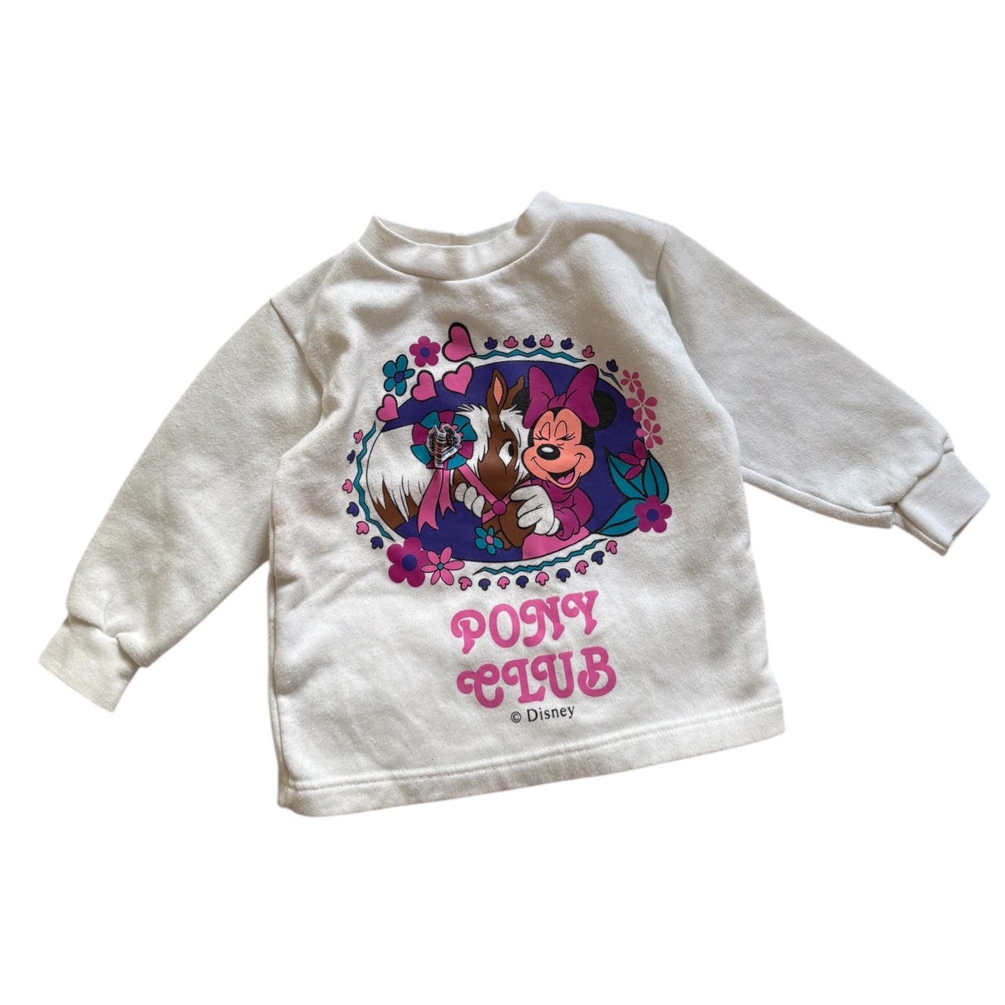 Vintage ladybird Minnie Mouse sweatshirts. Size imo 2 years