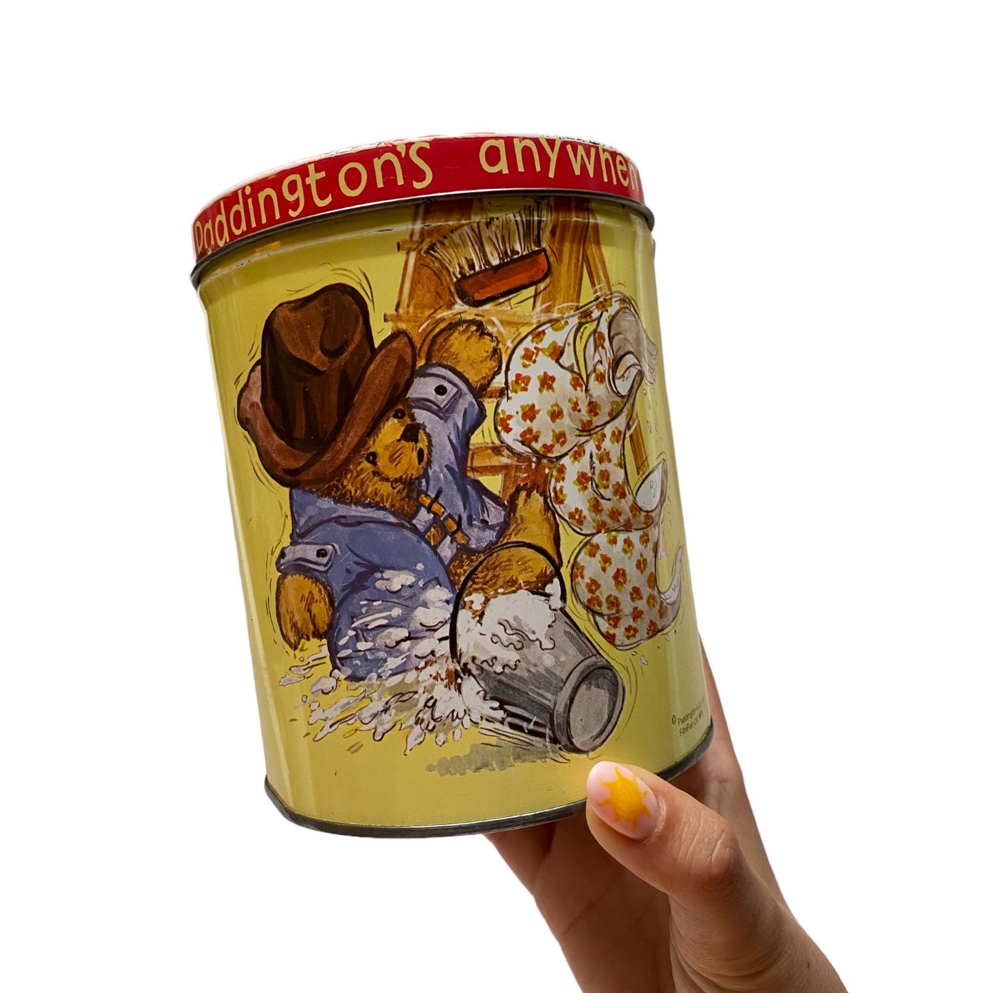 Vintage 1971 Paddington biscuit tin