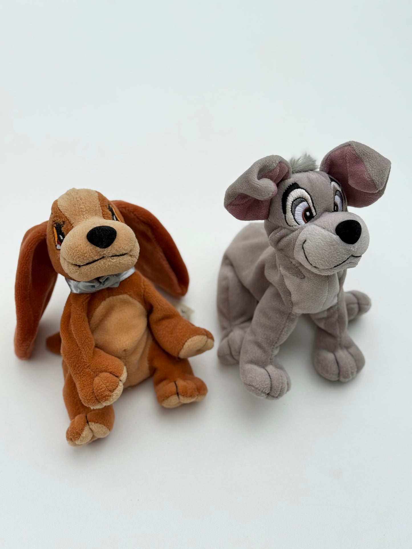 Lady and the tramp plush teddies