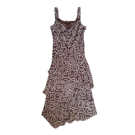 Vintage Y2K Peruna floaty layered summer dress. Size 12