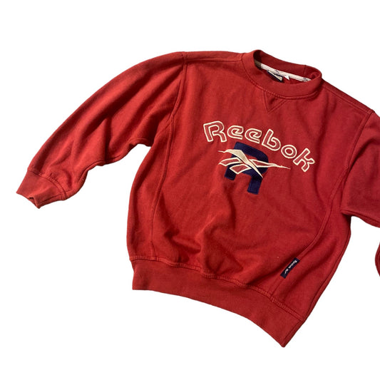 1990s sporty Reebok sweatshirt jumper size 8 years