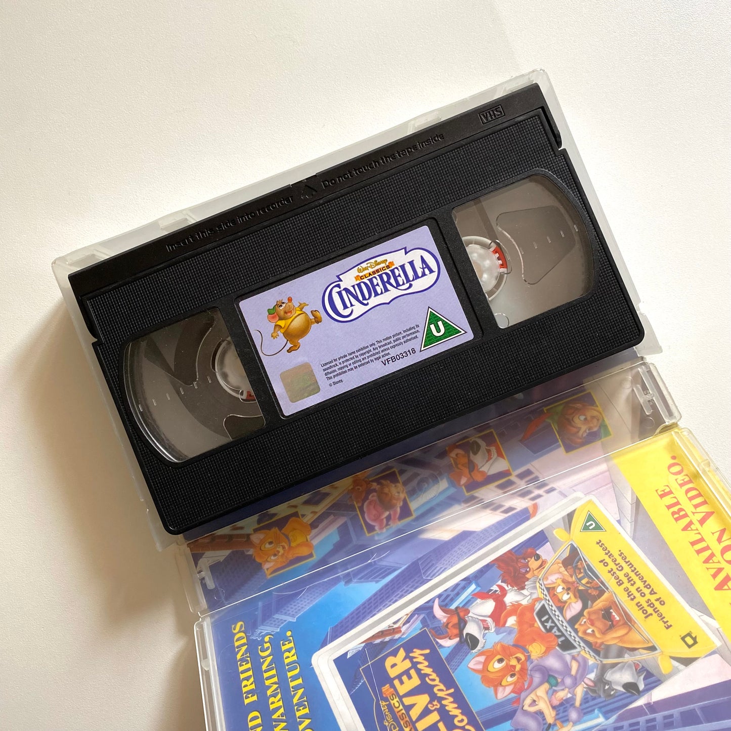 Vintage Disneys cinderella vhs tape
