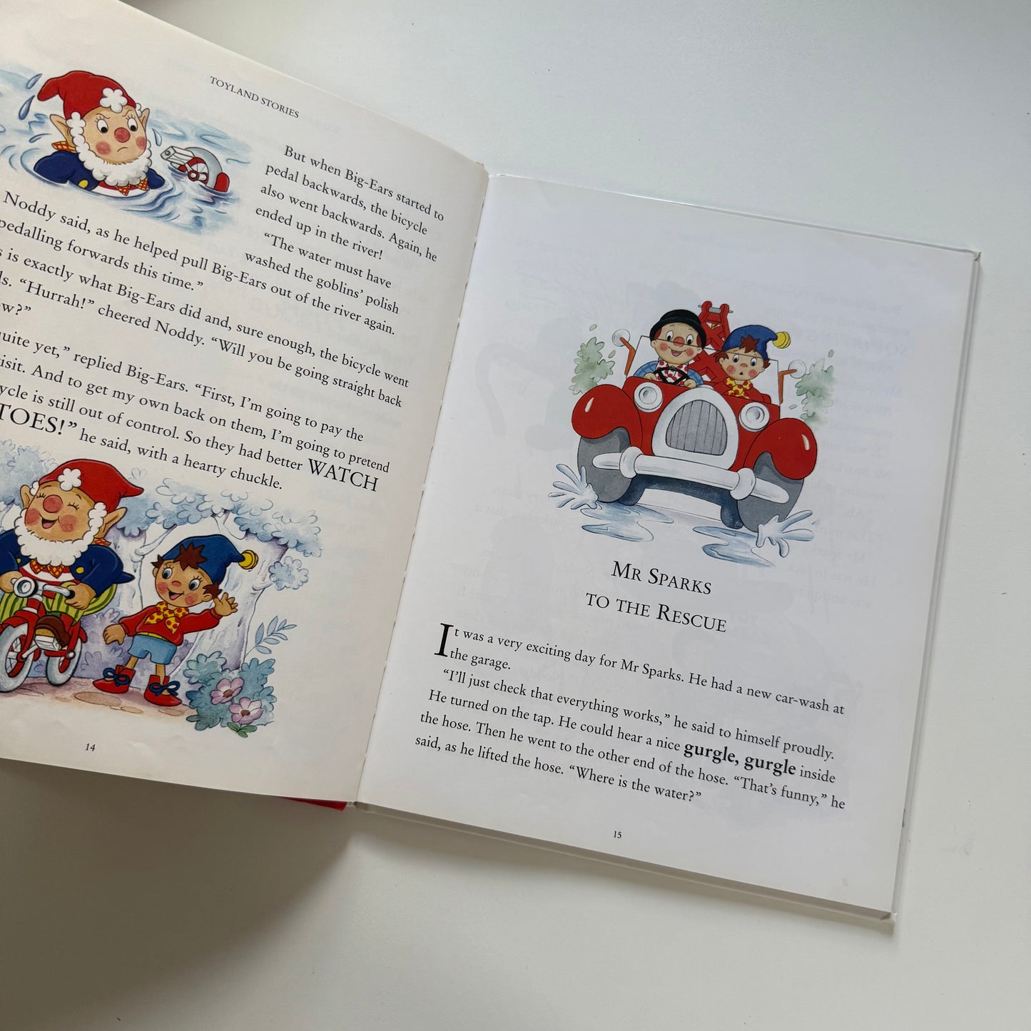 Vintage 1997 noddy toyland stories book