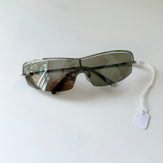 Vintage Y2K silver sunglasses