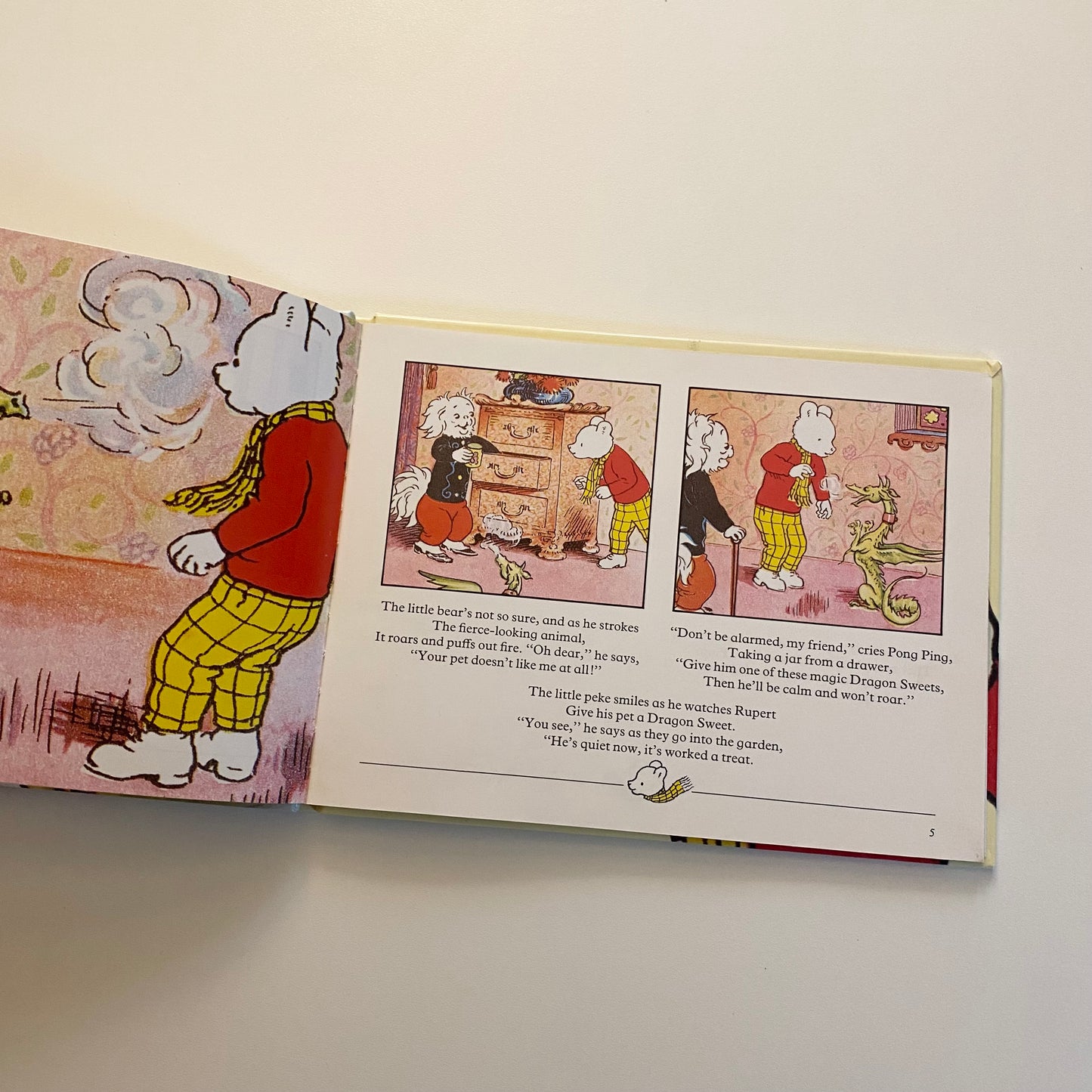 Vintage 1989 Rupert book