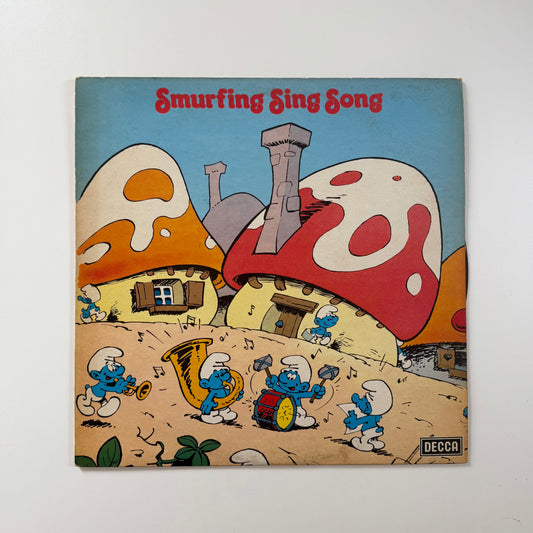Vintage 1979 smurfs vinyl
