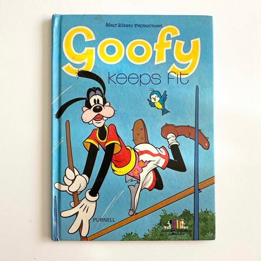 Vintage 1977 goofy keeps fit book