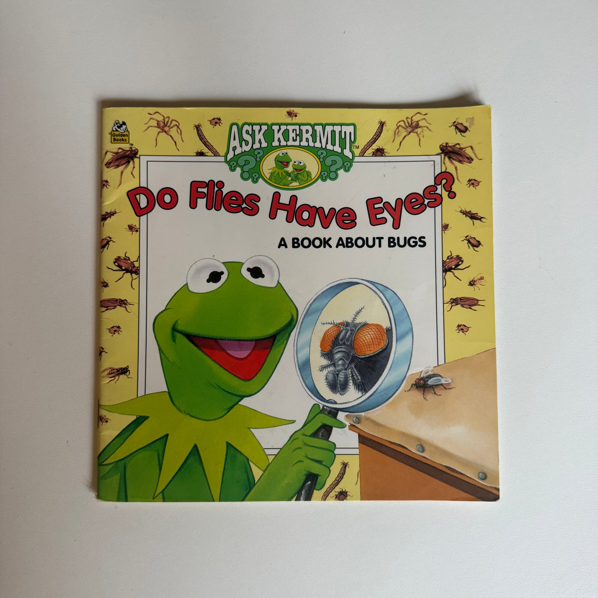Vintage 1995 muppets book.