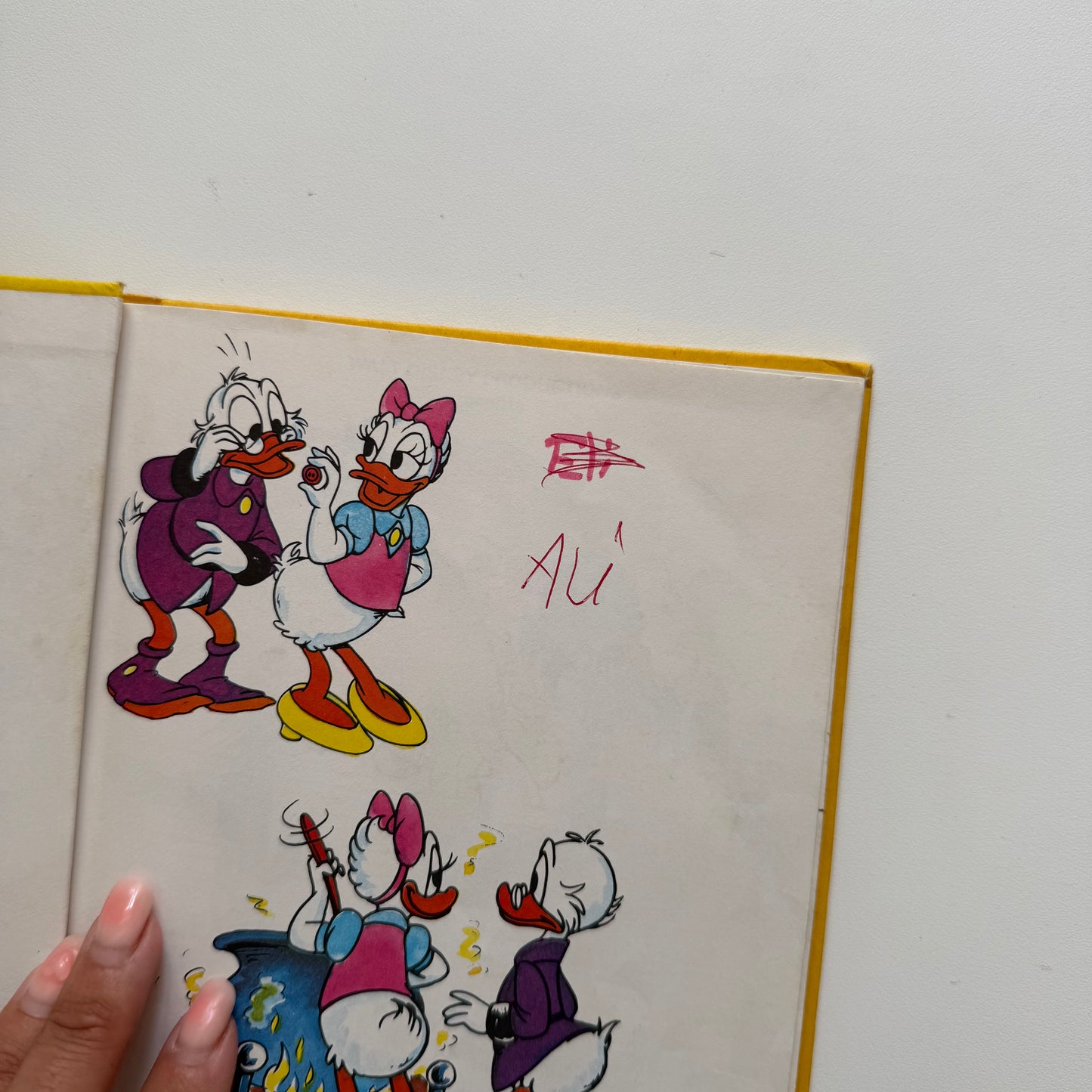 Vintage 1975 Disney book. Condition as shown