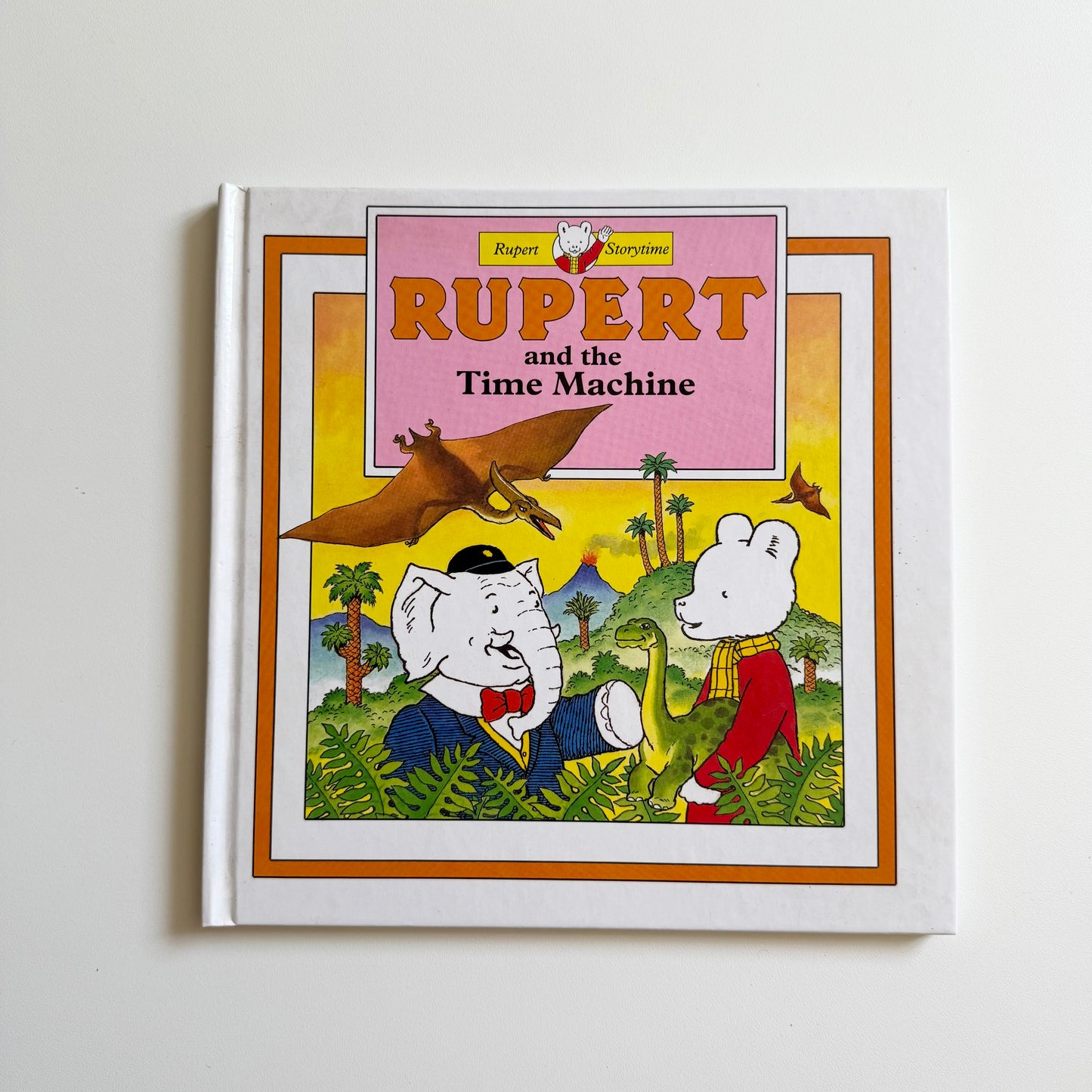 Vintage 1991 Rupert book