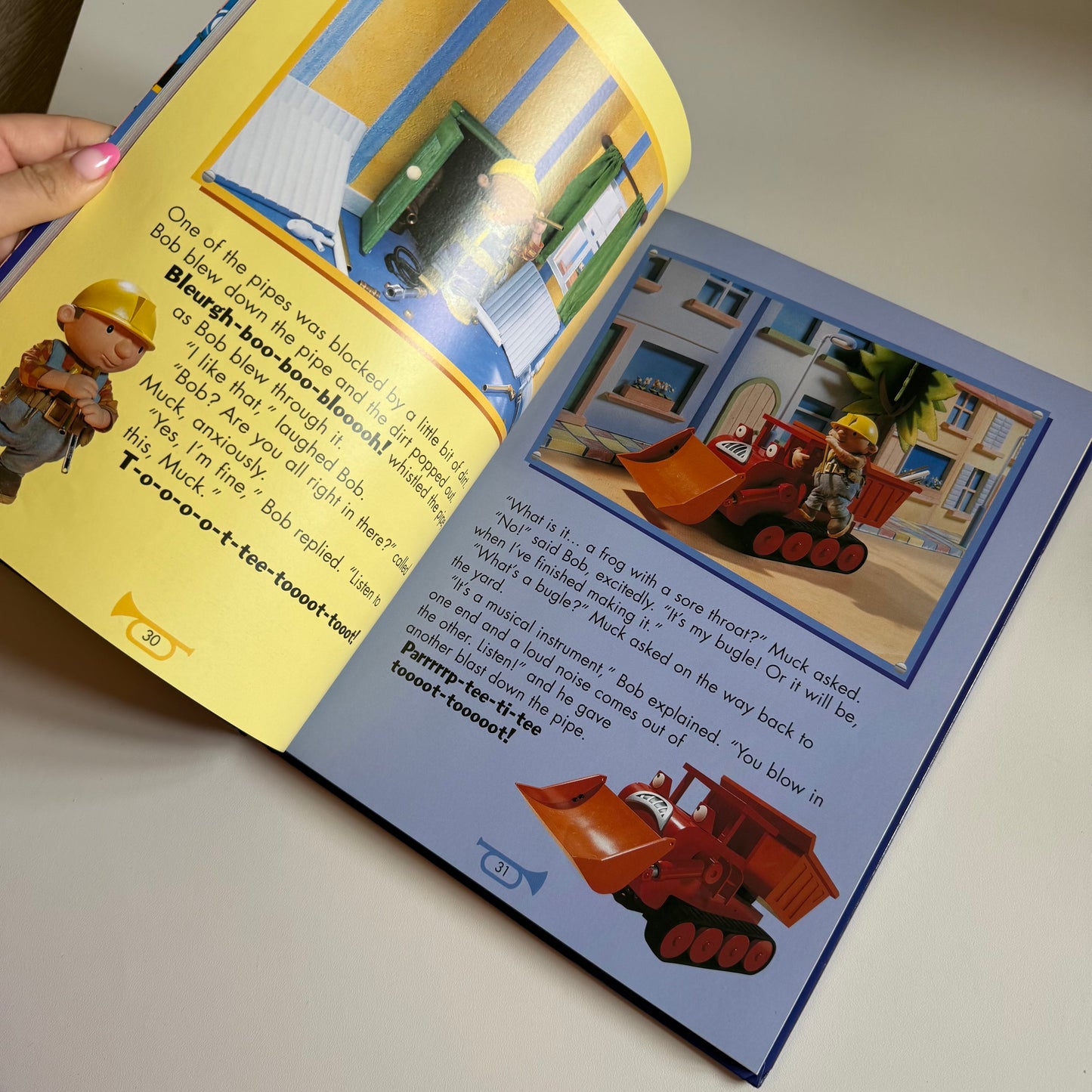 Vintage 2002 Bob the builder a4 book