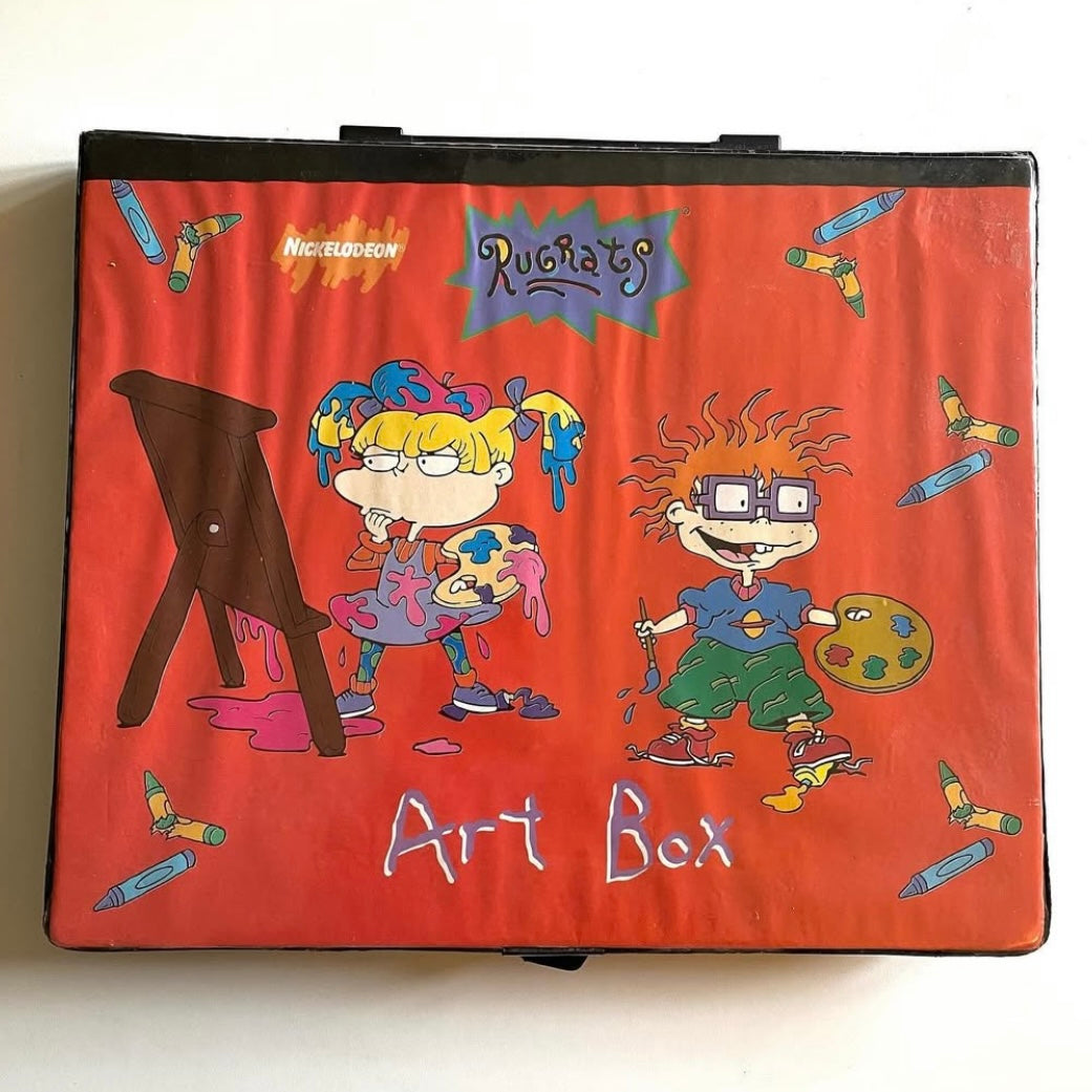 Vintage 1999 rugrats art box