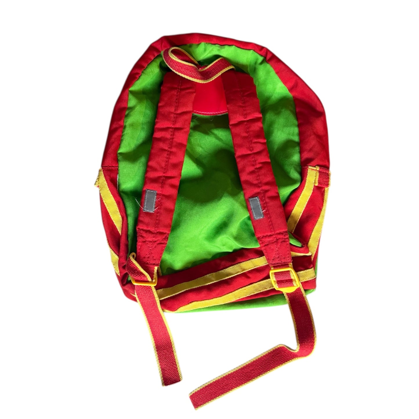 Vintage Babar green rucksack.