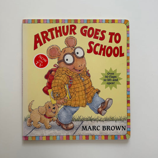 Vintage 1997 Arthur flap book. Large