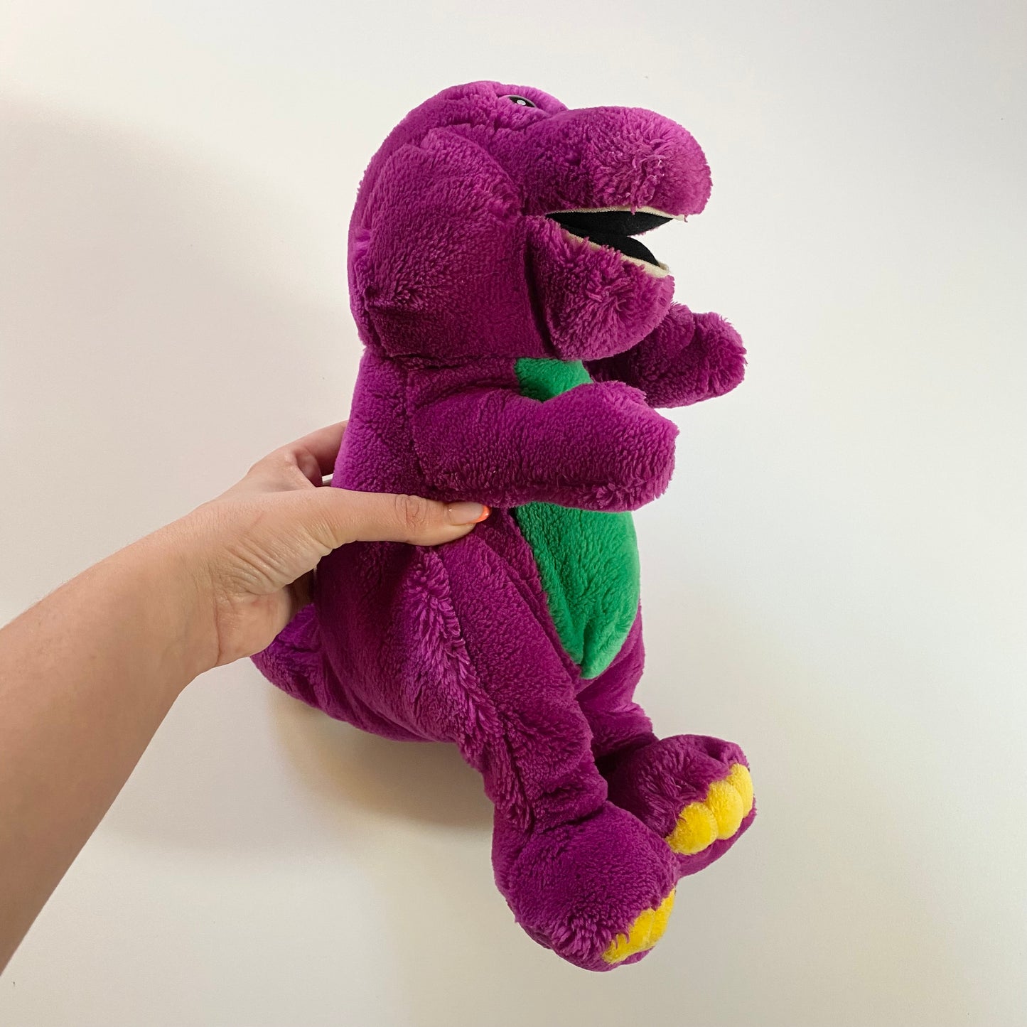 Vintage Barney the bear soft toy