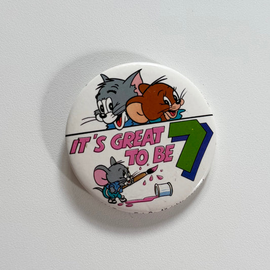 Vintage 1991 Ben and Jerry badge
