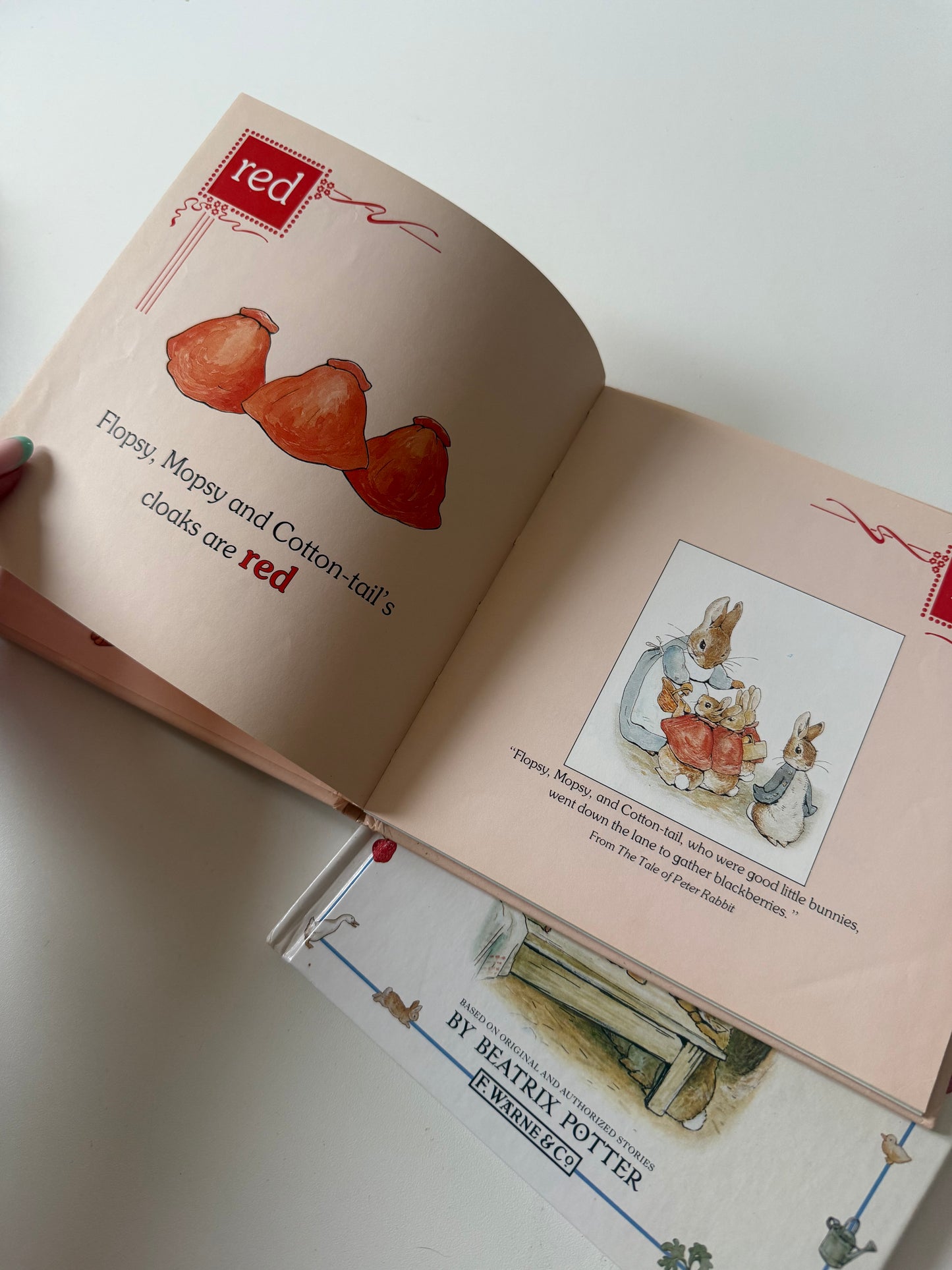Vintage Beatrix rabbit books x 2