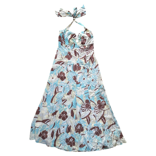 Vintage coast halter neck floral mid length dress. Size 10
