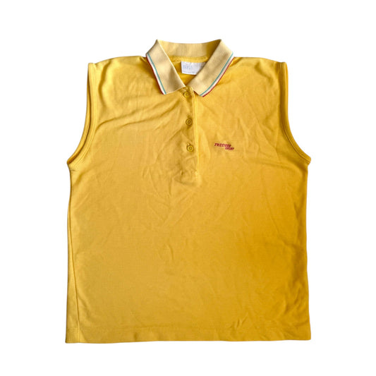 Vintage bhs yellow polo top. Size 12