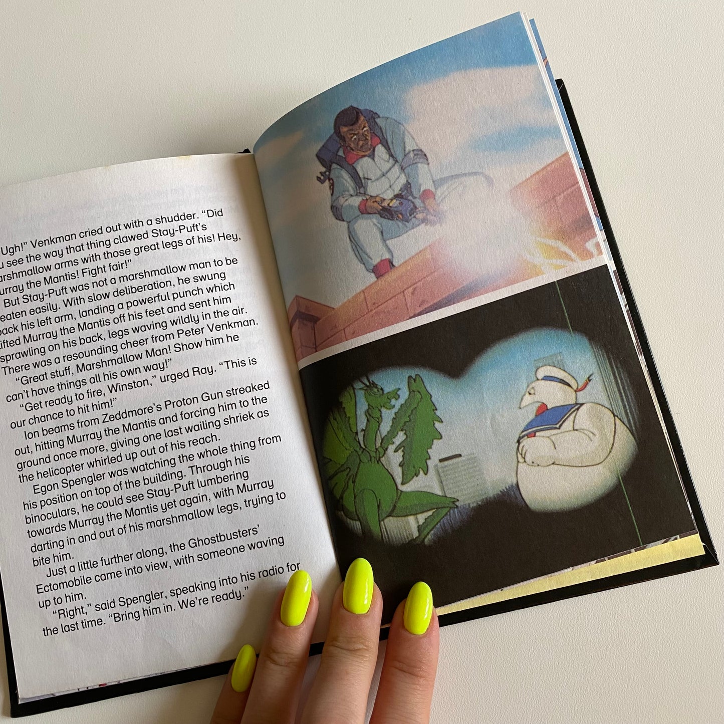 Vintage 1988 ghostbusters book