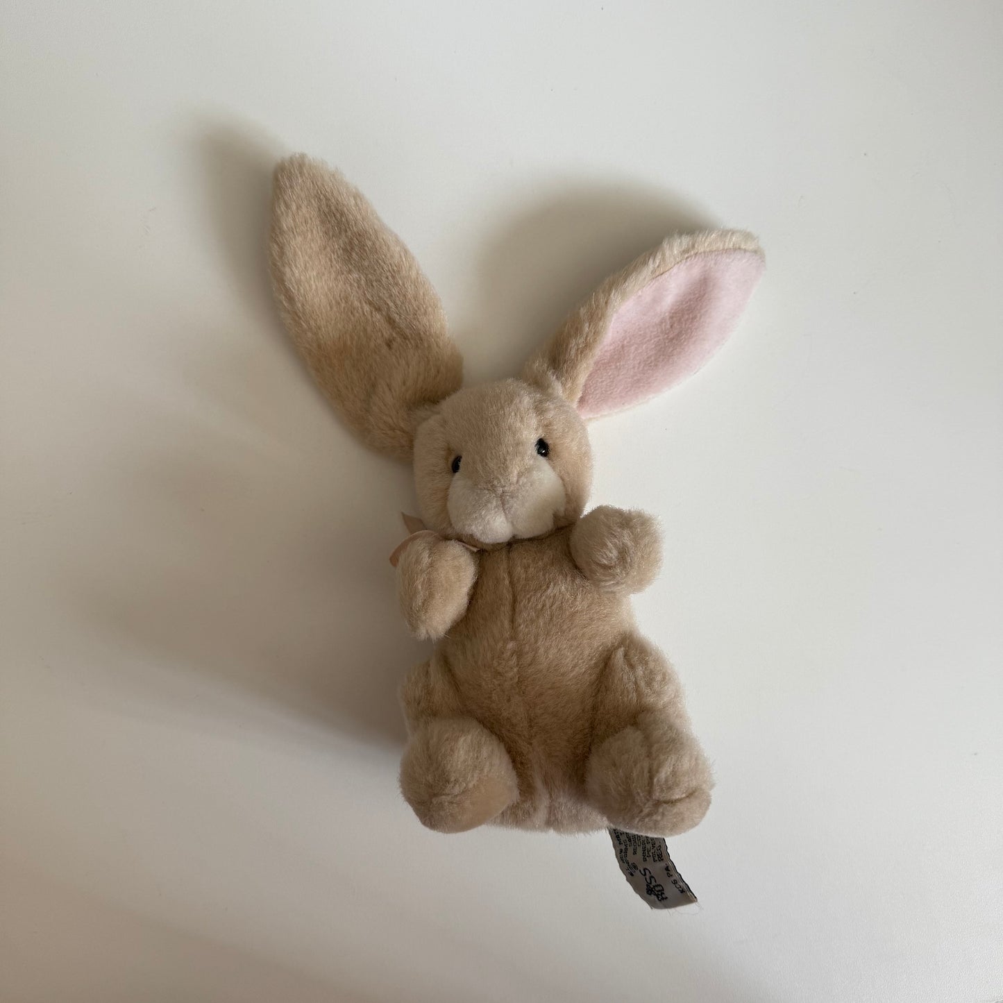 Vintage rabbit plush toy.