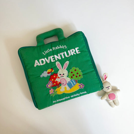 Perfect preloved Easter gift. 🐇🌷Little rabbits adventure soft plush book