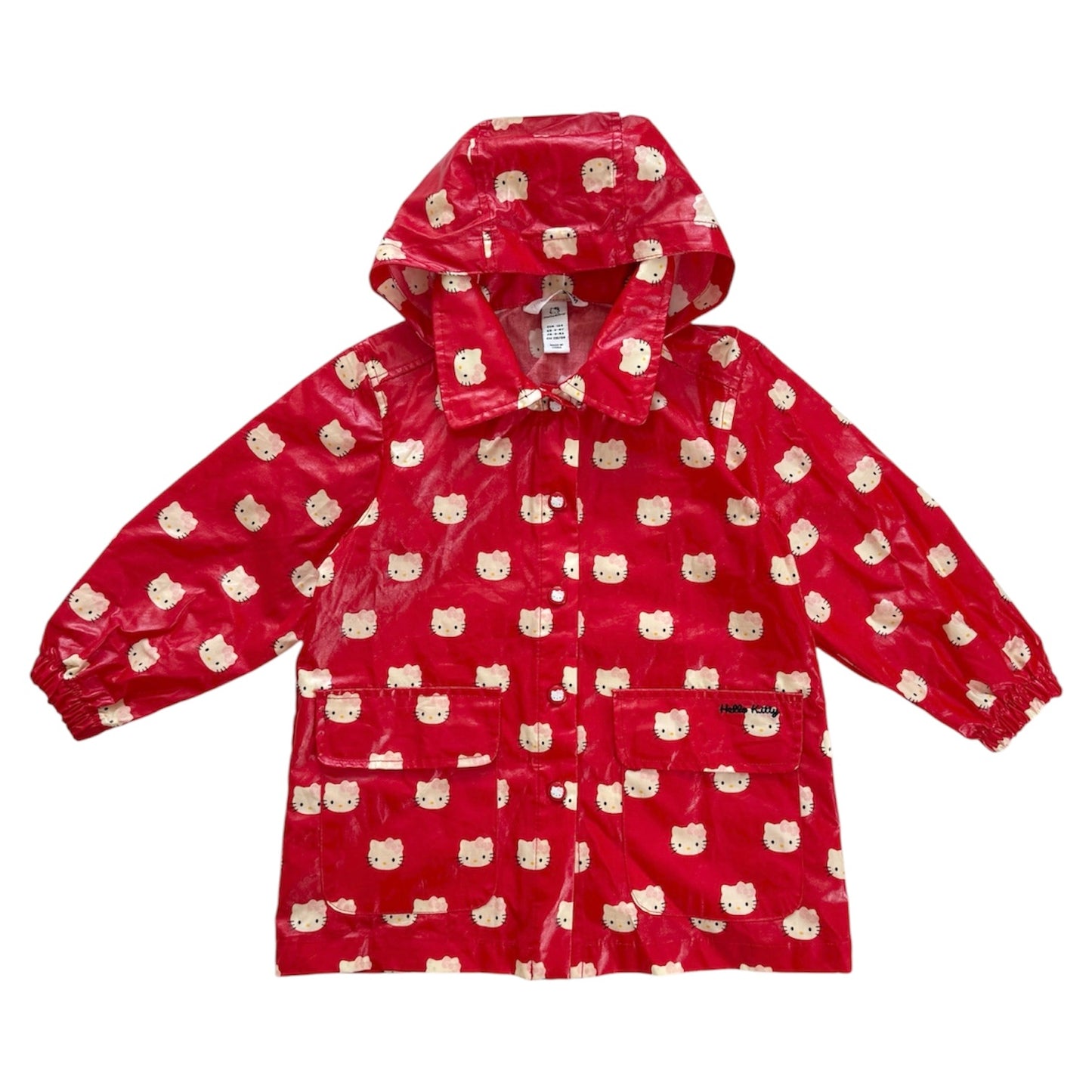 Vintage H&M hello kitty wax coat. Size 3-4 years
