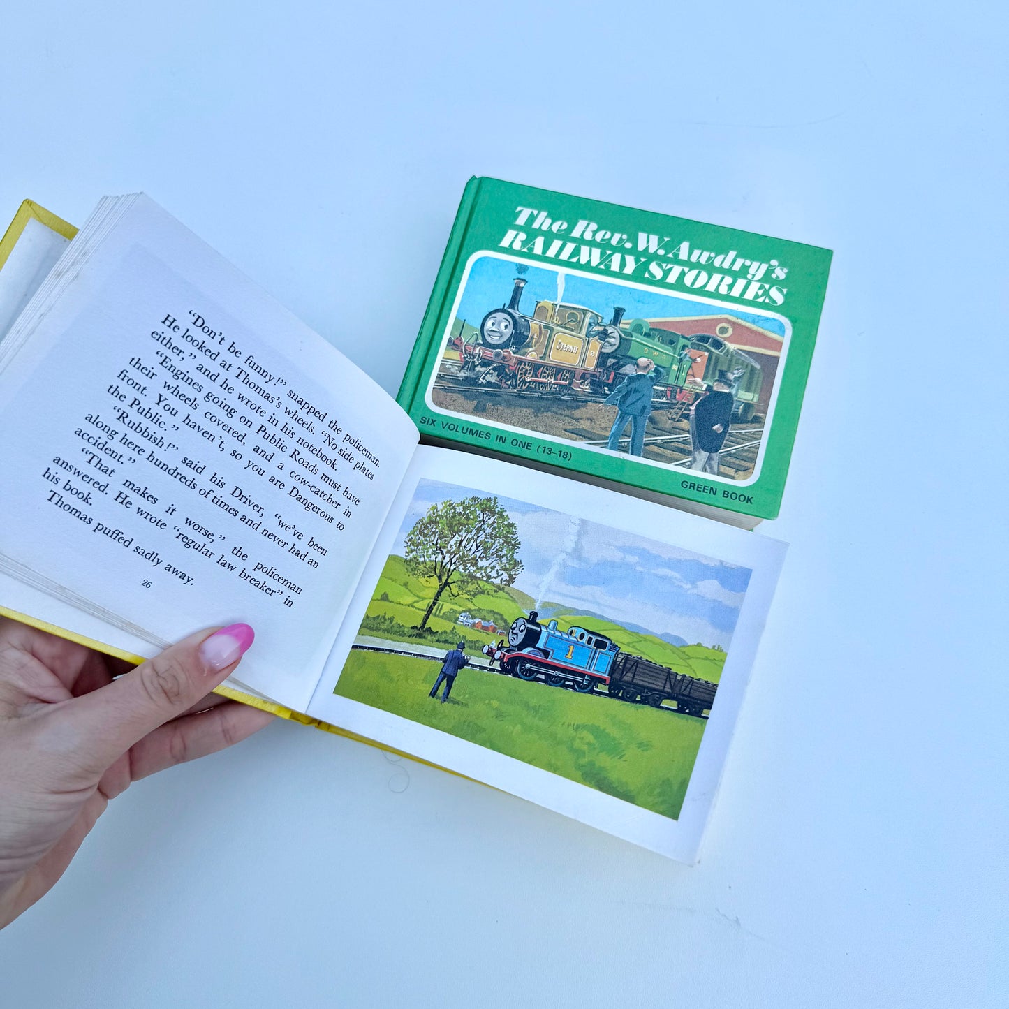 Vintage 1985 railway series books. Thomas the tank engine