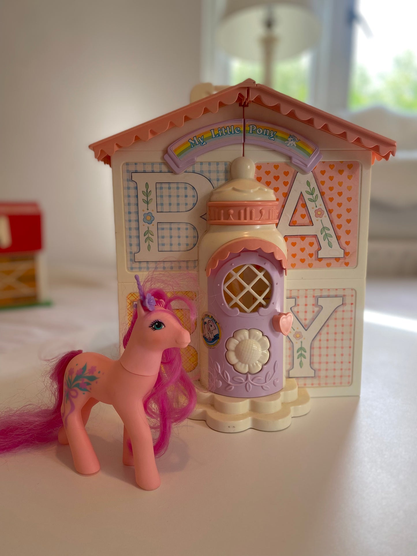 Vintage 1980’s my little pony lullaby nursery toy house
