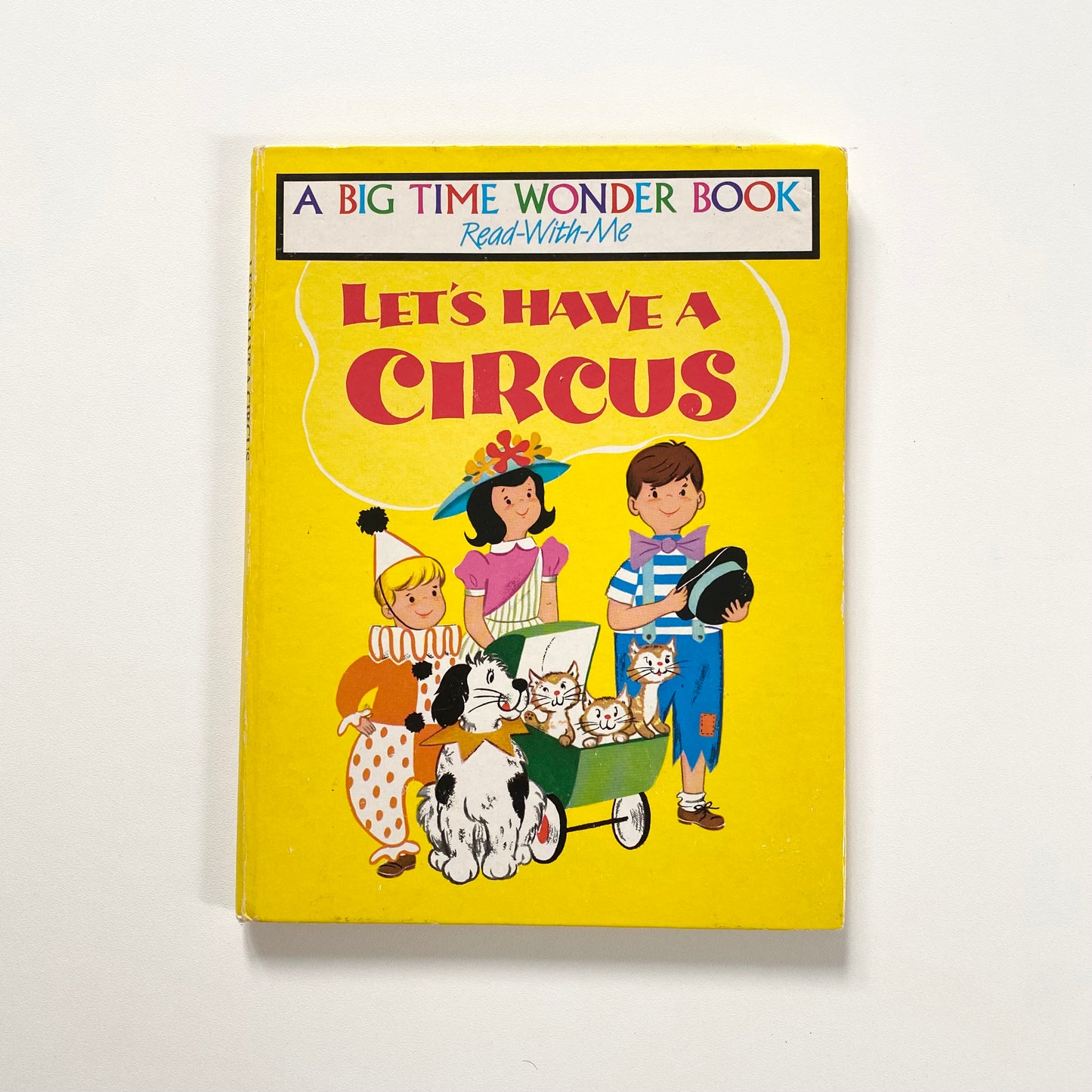 Vintage circus book.