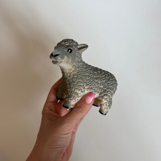 Vintage 2006 grey sheep toddler toy.