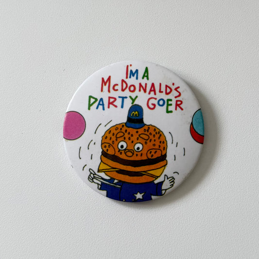 Vintage McDonald’s badge