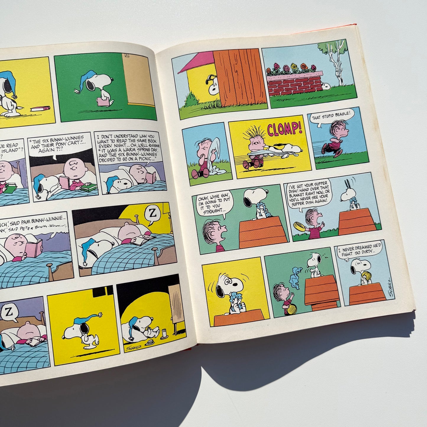 Vintage 1979 a4 snoopy comic book